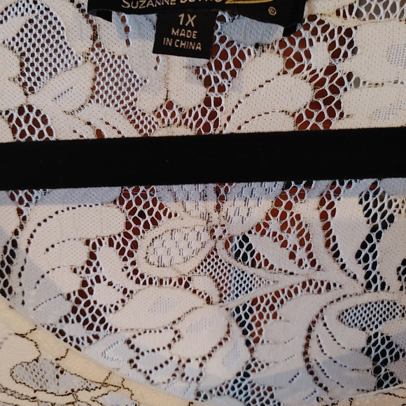 Suzanne Betro 1x White Lace dress - Picture 4 of 10